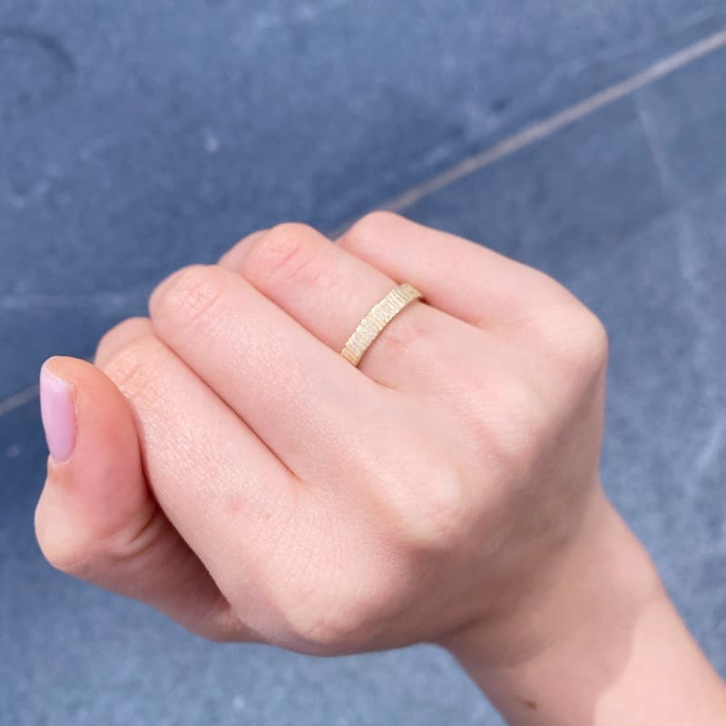טבעת נישואים צהוב