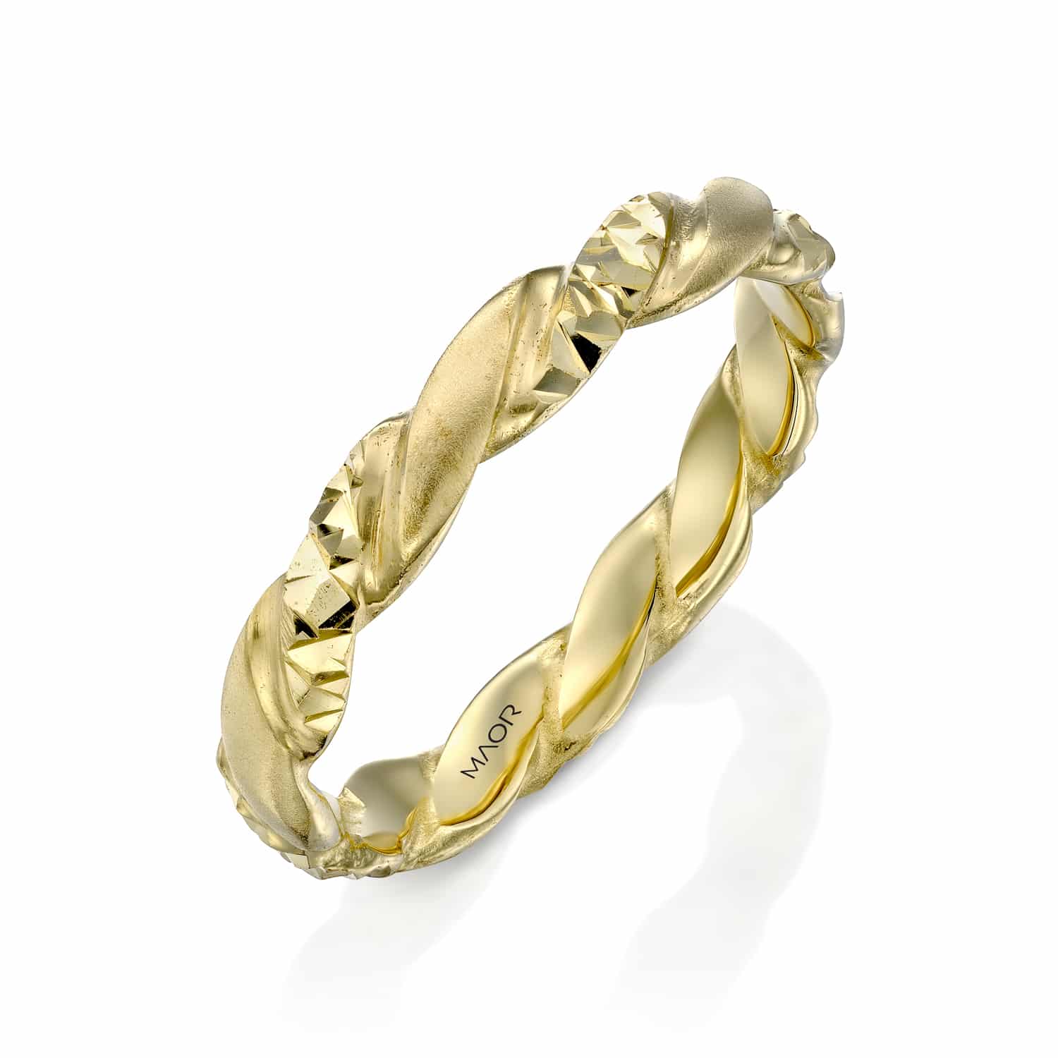 טבעת נישואין זהב צהוב
